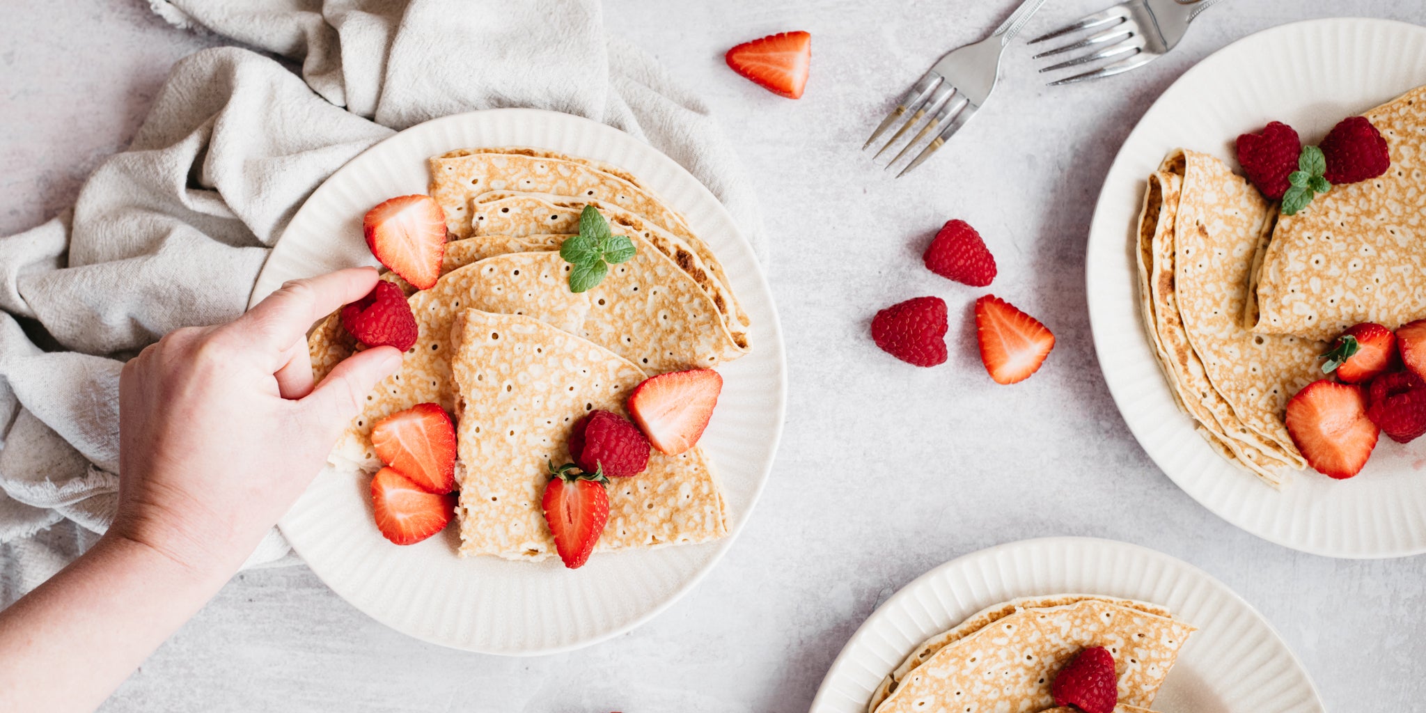 LowCalorie Pancakes Pancakes And Batters Baking Mad